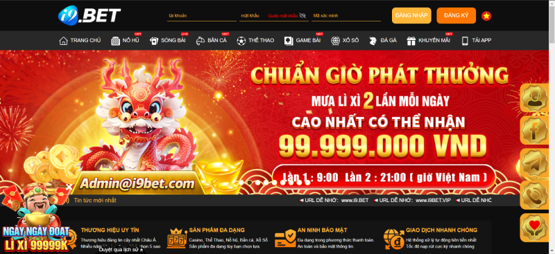 Hướng đẫn đăng nhập i9bet mới nhất 2024