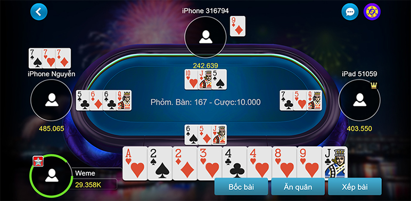 Cách chơi game phỏm online i9bet